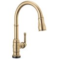 Delta Single Handle Pull-Down Kitchen Faucet With Touch2O Technology 9190T-CZ-DST